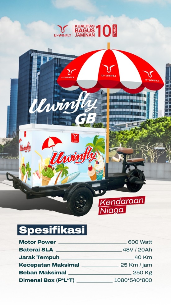 Kendaraan Niaga GB Frezzer Uwinfly